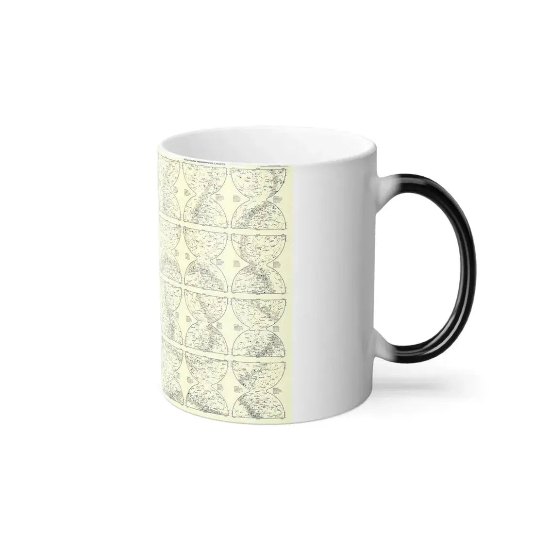 Heavens, The 2 (1957) (Map) Color Changing Mug 11oz - Go Mug Yourself