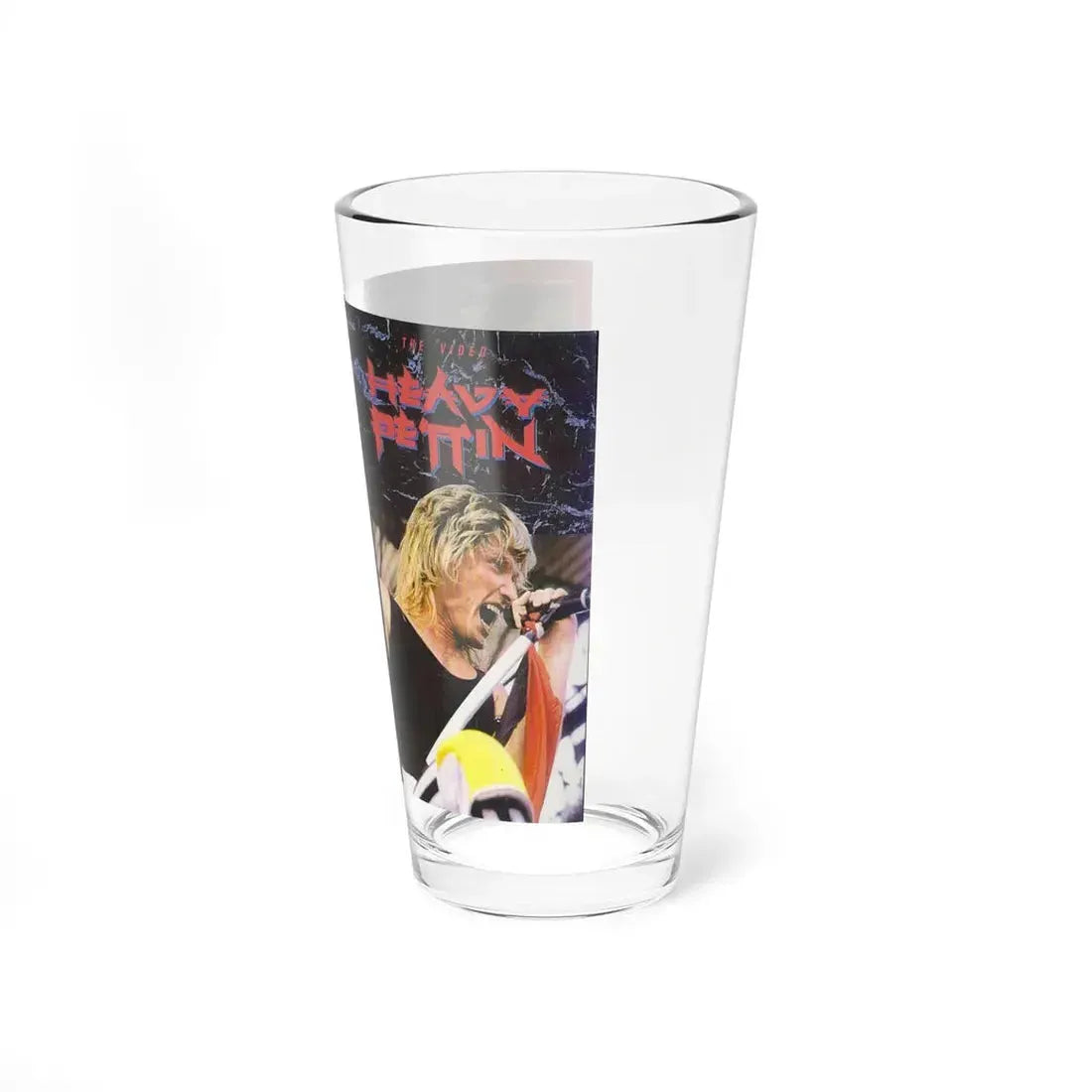 HEAVY PETTIN THE VIDEO (VHS COVER) Pint Glass 16oz - Go Mug Yourself