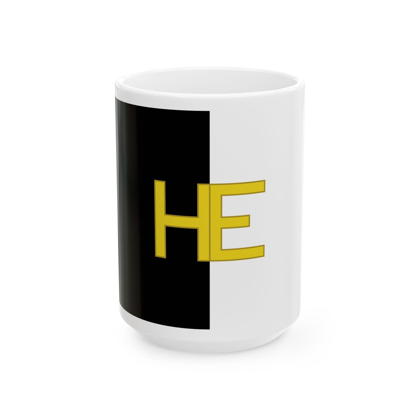 Hechtel-Eksel vlag (Belgium) White Coffee Mug-15oz-Go Mug Yourself