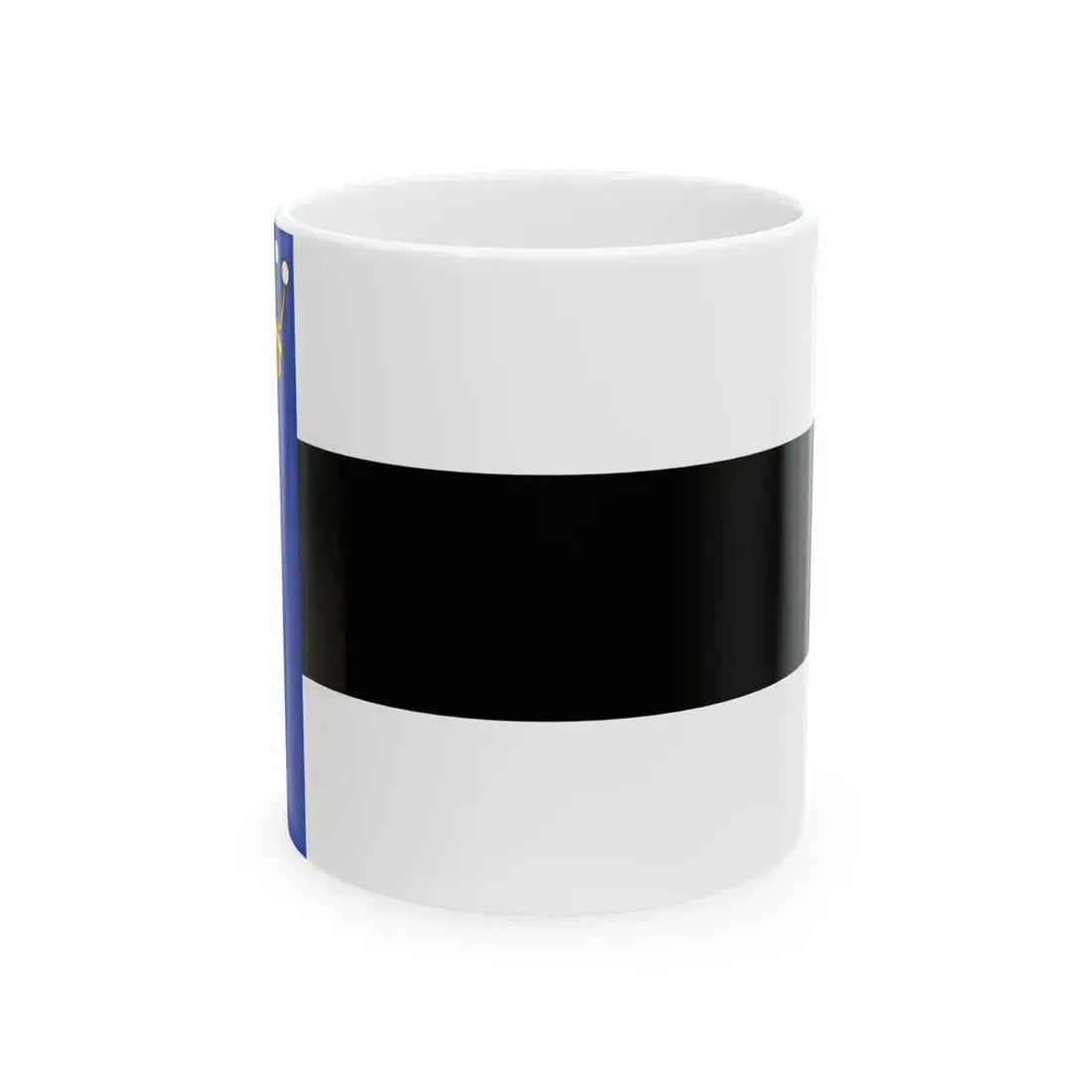 Heerenveen flag (Netherlands) White Coffee Mug 11oz - Go Mug Yourself