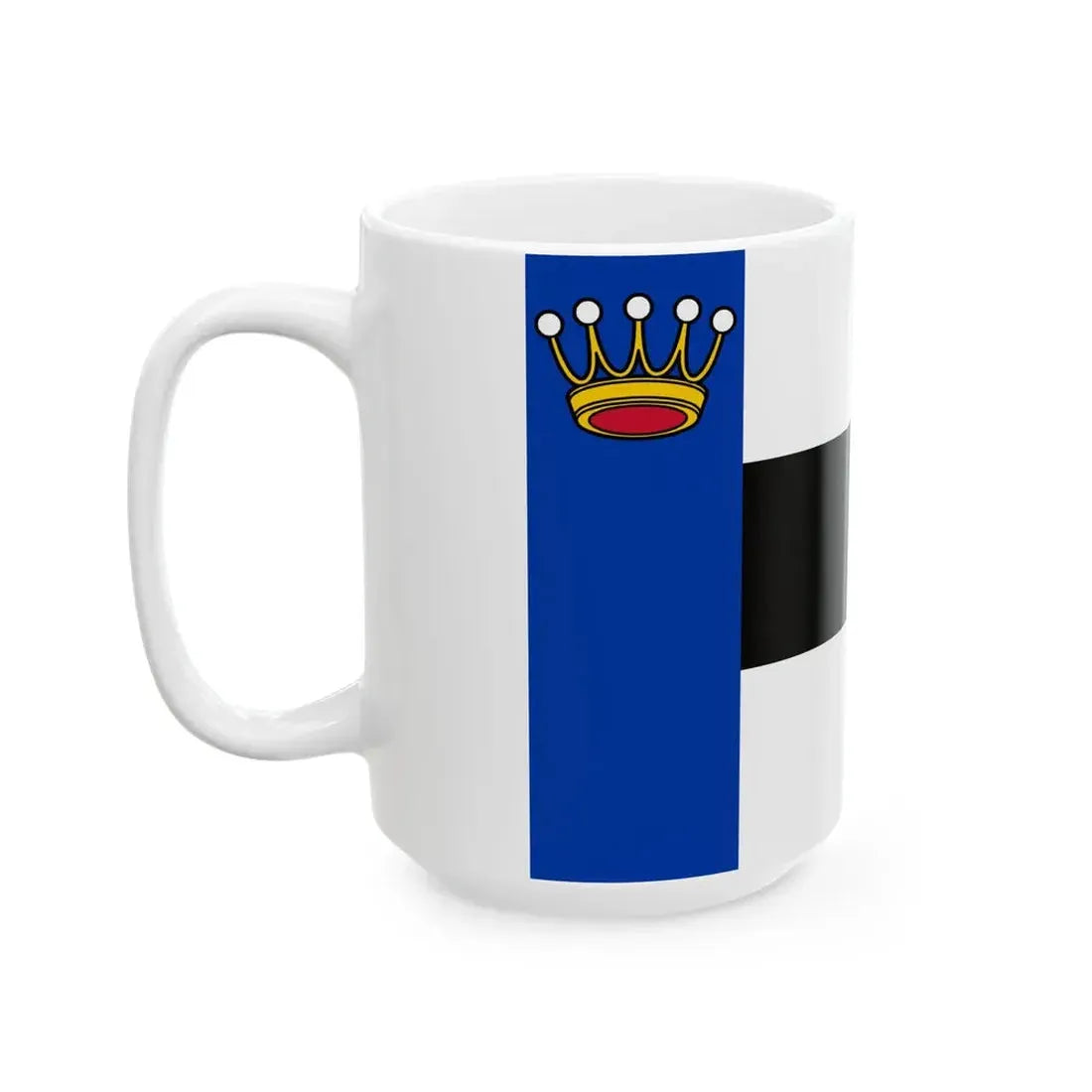Heerenveen flag (Netherlands) White Coffee Mug - Go Mug Yourself