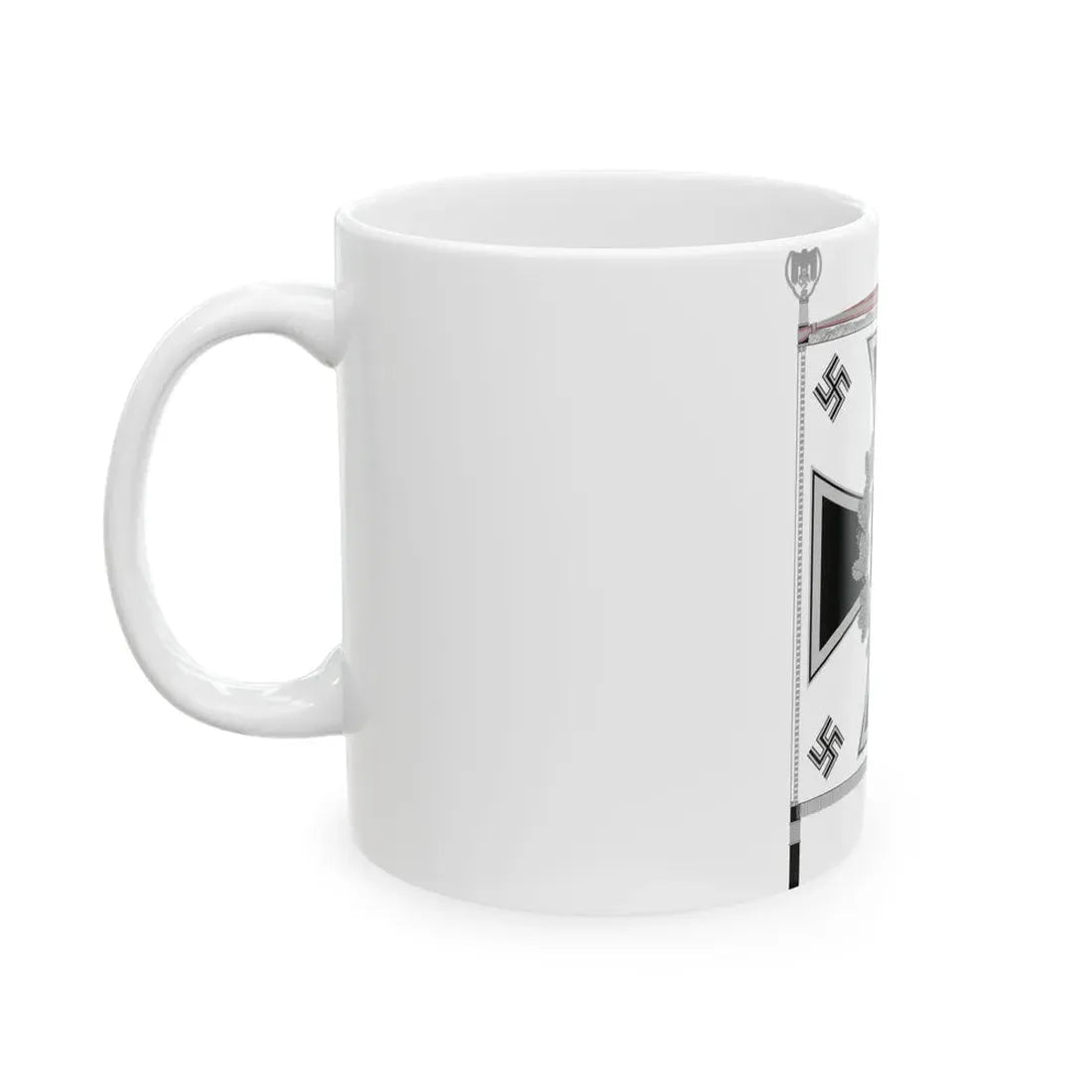 Heeresfahne Infanterie (Germany) White Coffee Mug - Go Mug Yourself