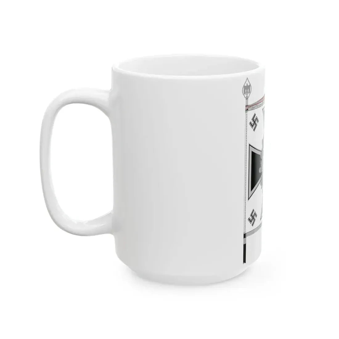 Heeresfahne Infanterie (Germany) White Coffee Mug - Go Mug Yourself