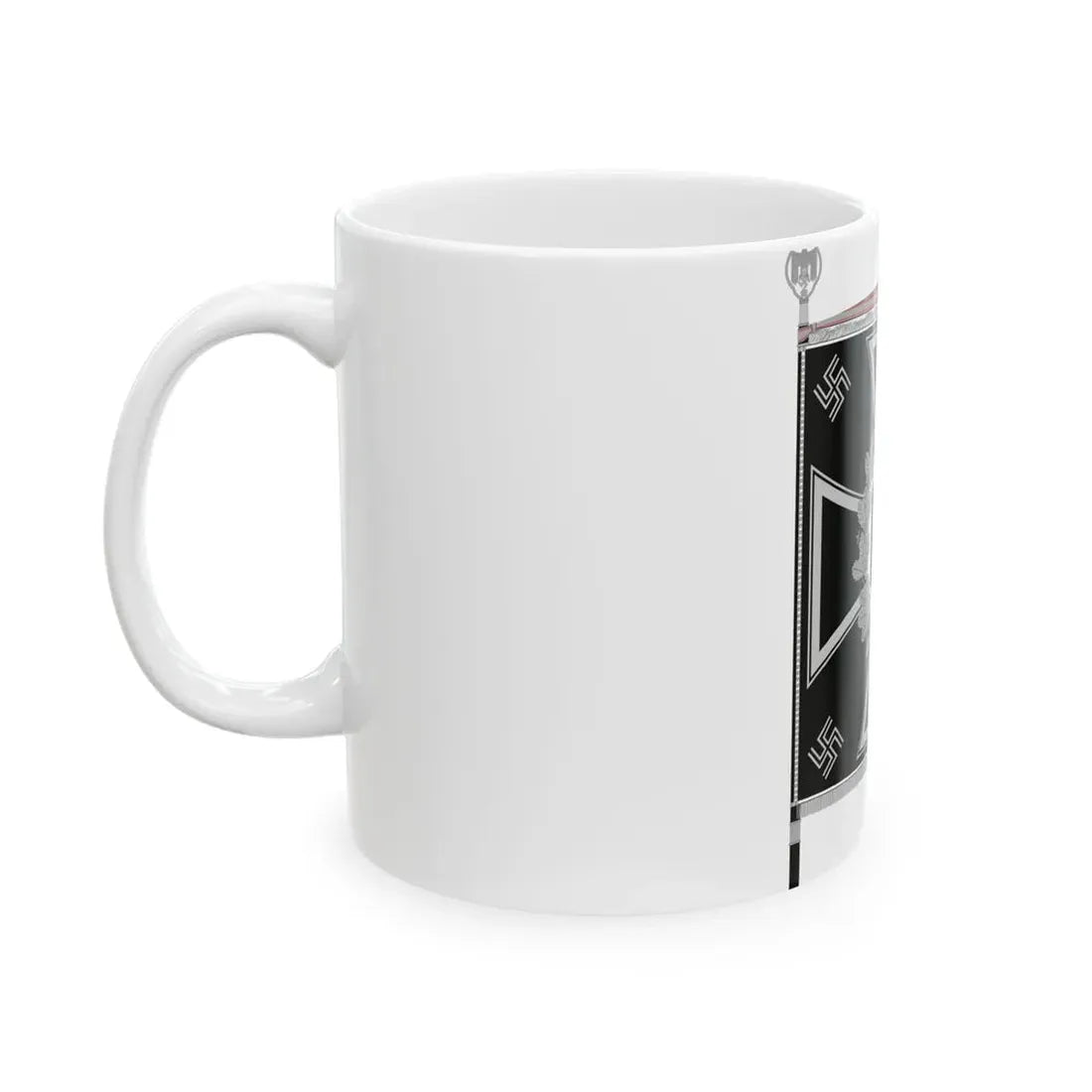 Heeresfahne Pioniere (Germany) White Coffee Mug - Go Mug Yourself
