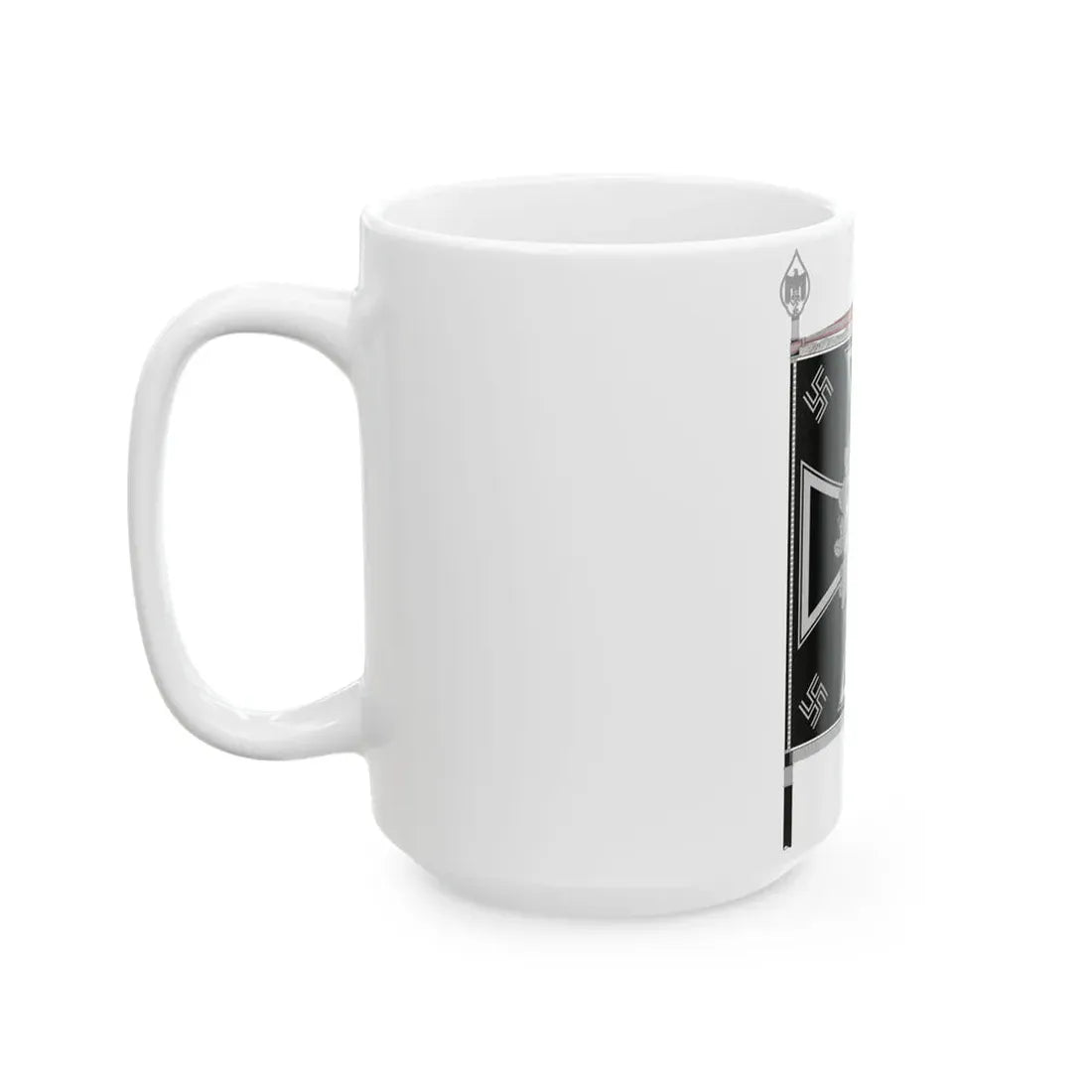 Heeresfahne Pioniere (Germany) White Coffee Mug - Go Mug Yourself