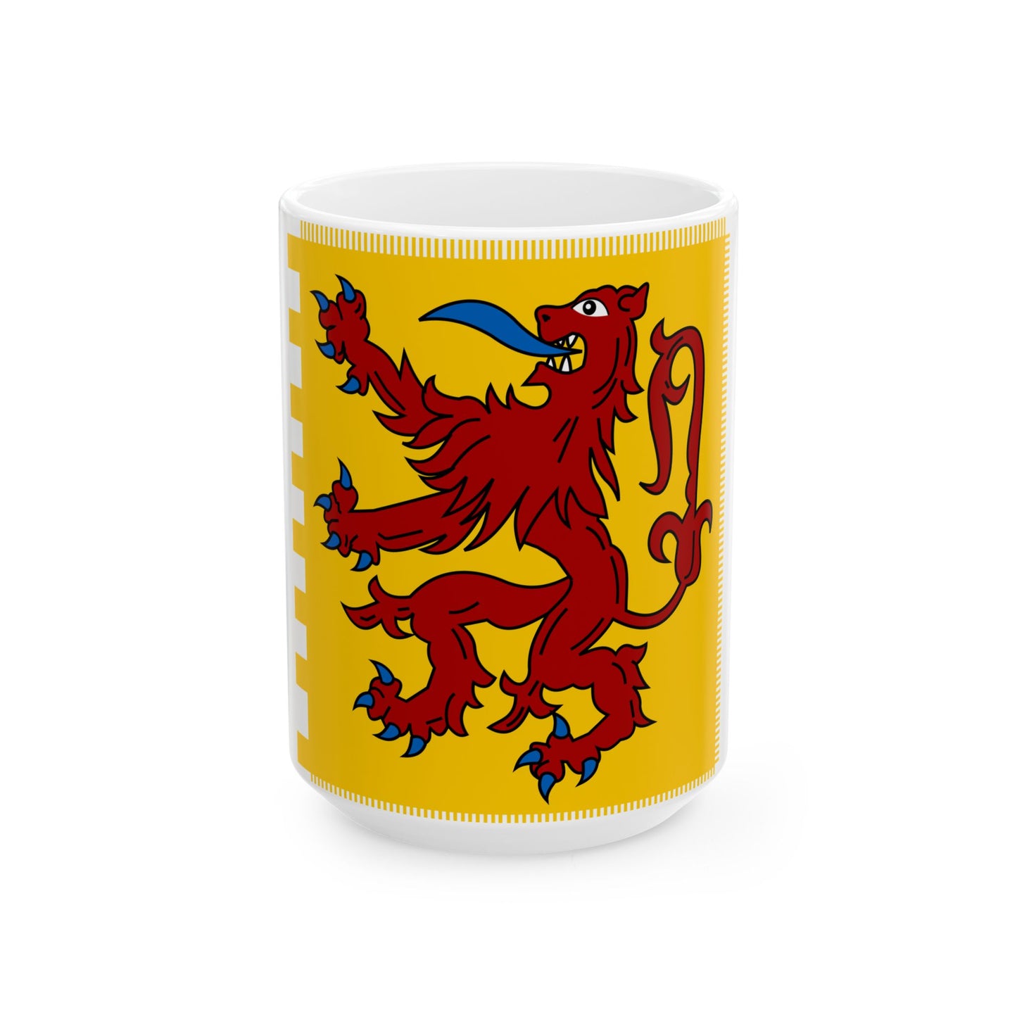 Heers vlag (Belgium) White Coffee Mug-15oz-Go Mug Yourself