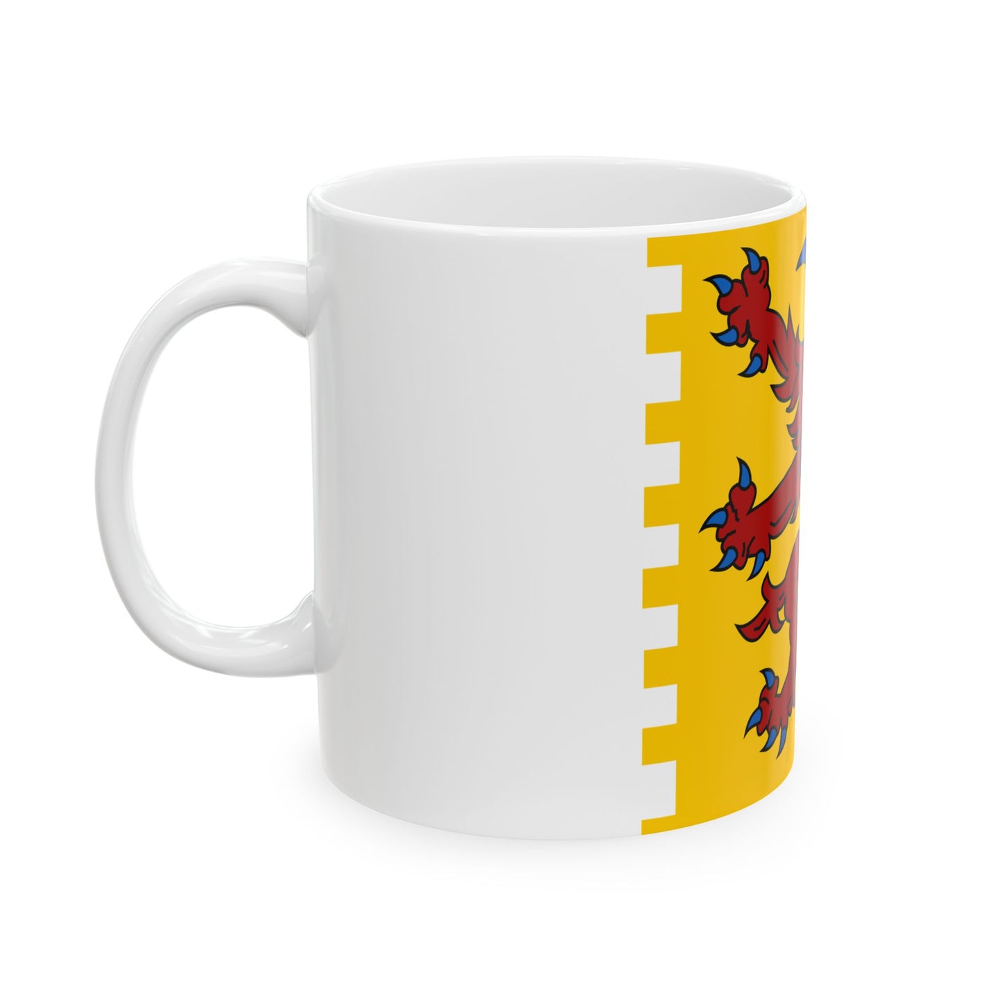 Heers vlag (Belgium) White Coffee Mug-Go Mug Yourself