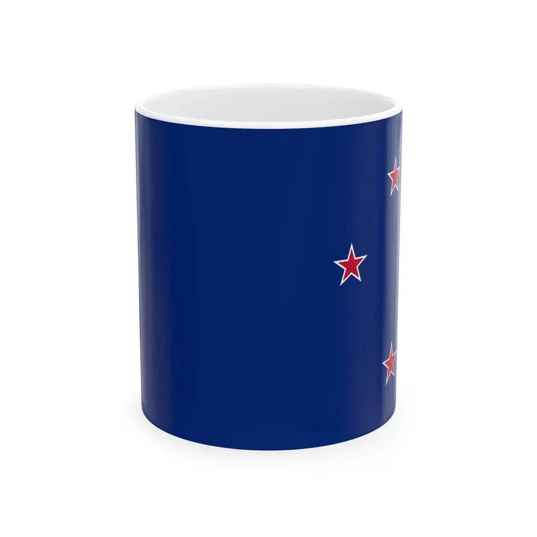 Helen Clarks New Zealand Flag (New Zealand) White Coffee Mug 11oz - Go Mug Yourself