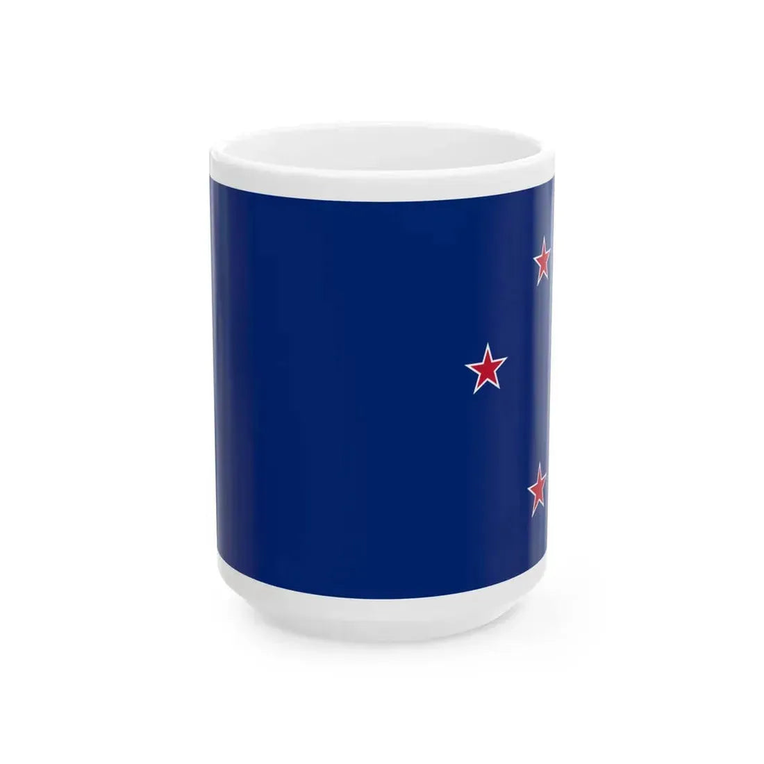 Helen Clarks New Zealand Flag (New Zealand) White Coffee Mug 15oz - Go Mug Yourself