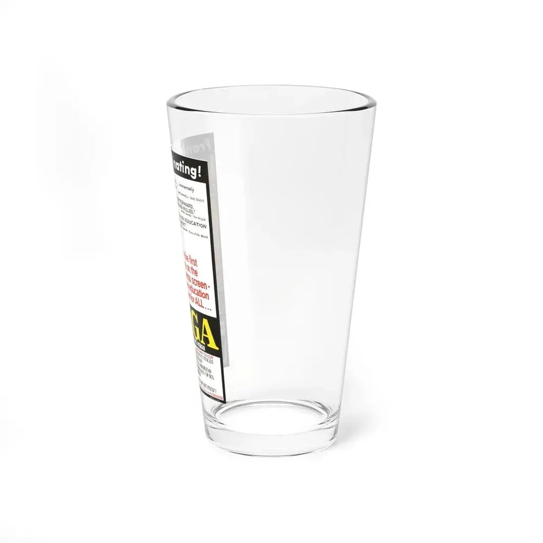 HELGA 1967 Movie Poster - Pint Glass 16oz - Go Mug Yourself