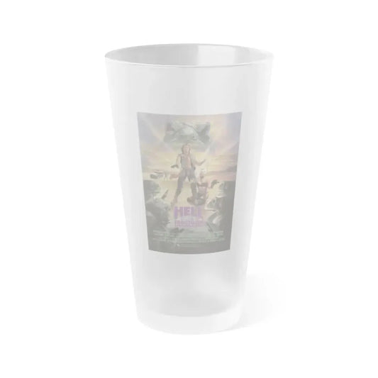 HELL COMES TO FROGTOWN (2) 1988 Movie Poster - Frosted Pint Glass 16oz Default Title - Go Mug Yourself