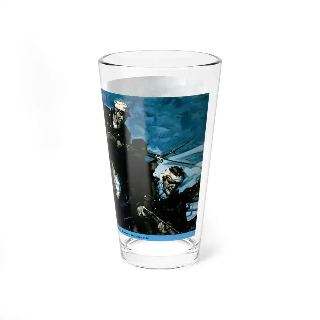 Hell Hounds (1), Liberty magazine, February 25, 1933 - Pint Glass 16oz - Go Mug Yourself