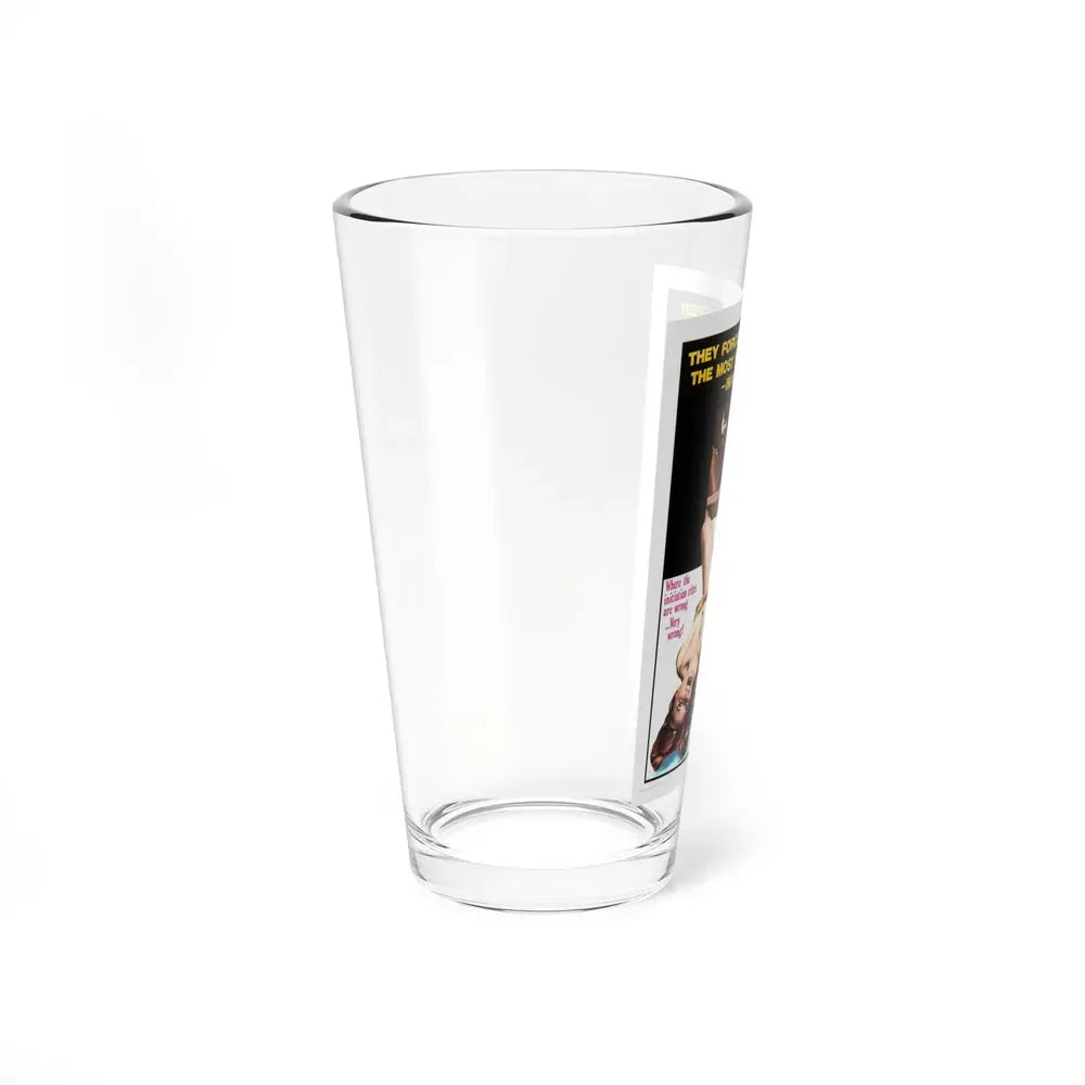 HELL HOUSE GIRLS (SCHOOL FOR UNCLAIMED GIRLS) 1969 Movie Poster - Pint Glass 16oz - Go Mug Yourself