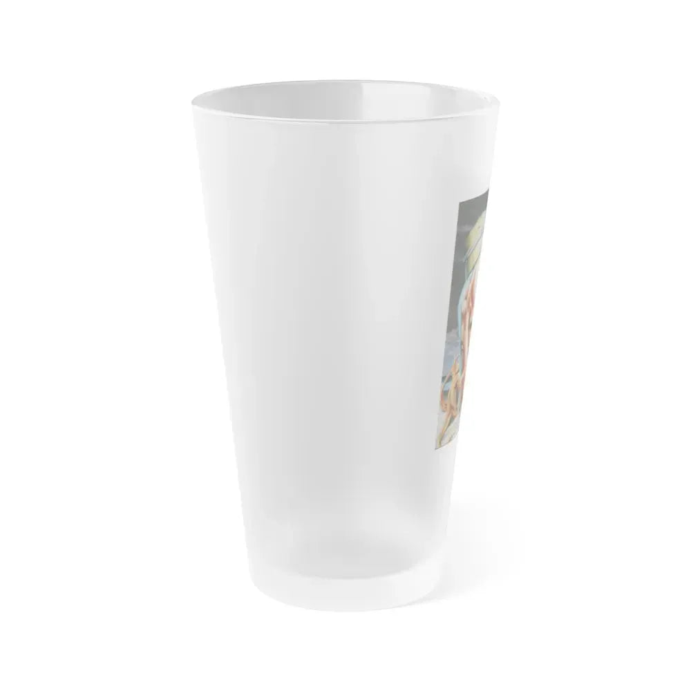 HELL IN BOTTLES (BINZUME JIGOKU, BOTTLED HELL) 1986 Movie Poster - Frosted Pint Glass 16oz - Go Mug Yourself