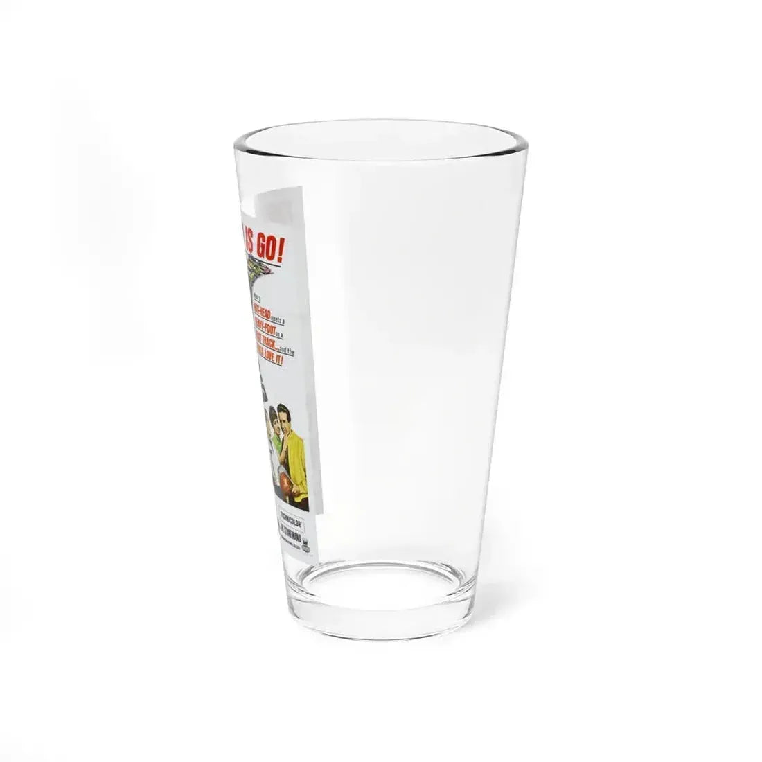 HELL ON WHEELS 1967 Movie Poster - Pint Glass 16oz - Go Mug Yourself