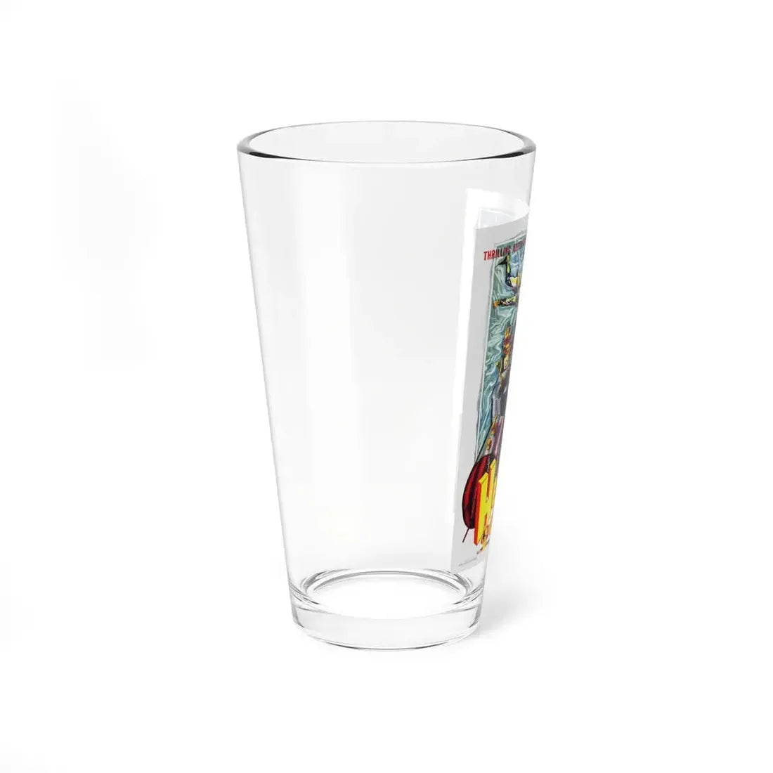 HELL RAIDERS OF THE DEEP 1953 Movie Poster - Pint Glass 16oz - Go Mug Yourself