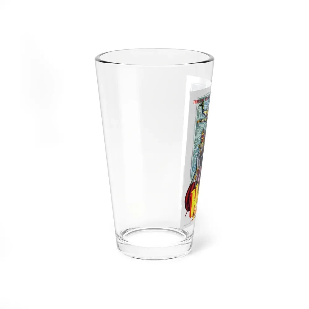 HELL RAIDERS OF THE DEEP 1953 Movie Poster - Pint Glass 16oz - Go Mug Yourself