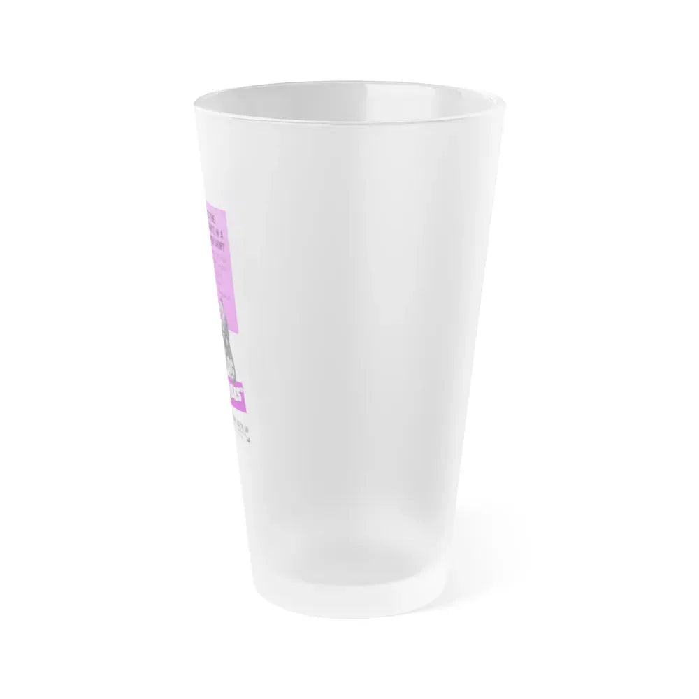 HELL'S BELLES 1969 Movie Poster - Frosted Pint Glass 16oz - Go Mug Yourself