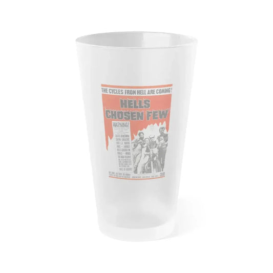 HELL'S CHOSEN FEW 1968 Movie Poster - Frosted Pint Glass 16oz 16oz Frosted - Go Mug Yourself