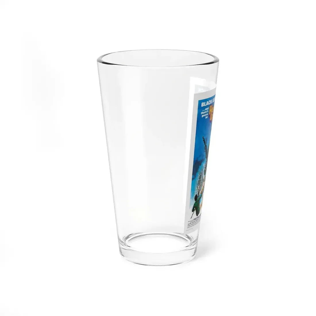 HELL UP IN HARLEM 1973 Movie Poster - Pint Glass 16oz - Go Mug Yourself