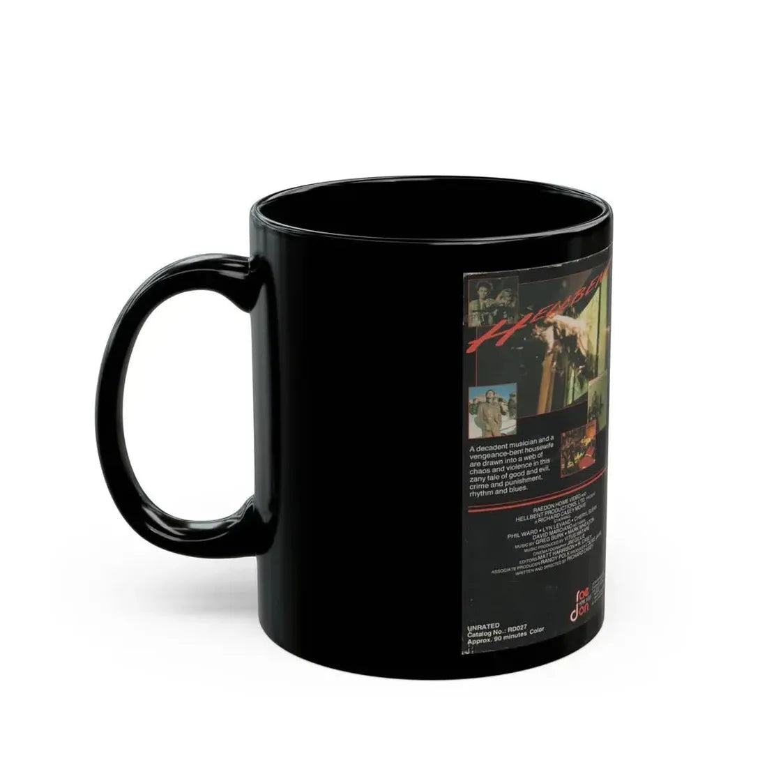 HELLBENT (VHS COVER) - Black Coffee Mug - Go Mug Yourself