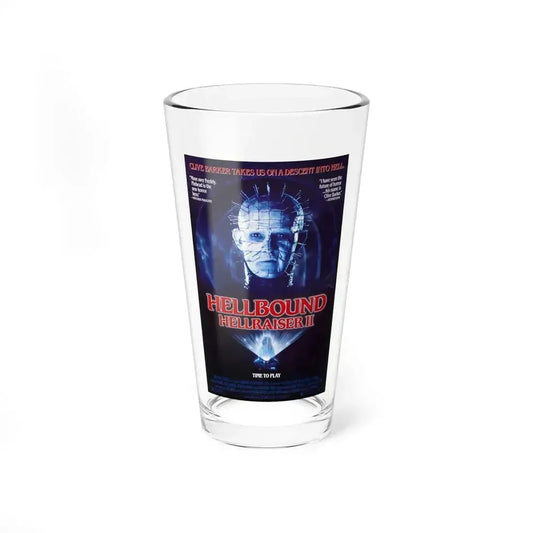 HELLBOUND - HELLRAISER II 1988 Movie Poster - Pint Glass 16oz 16oz - Go Mug Yourself