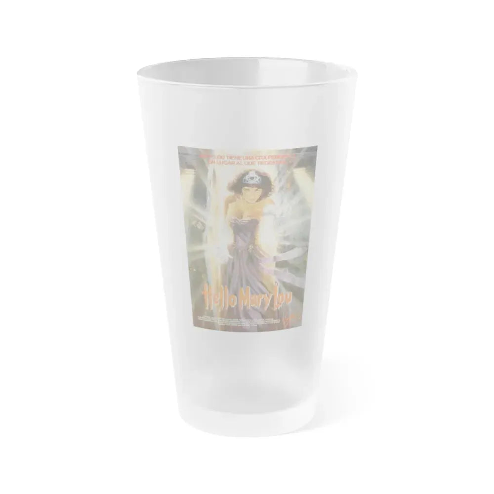 HELLO MARY LOU PROM NIGHT II (3) 1987 Movie Poster - Frosted Pint Glass 16oz 16oz Frosted - Go Mug Yourself