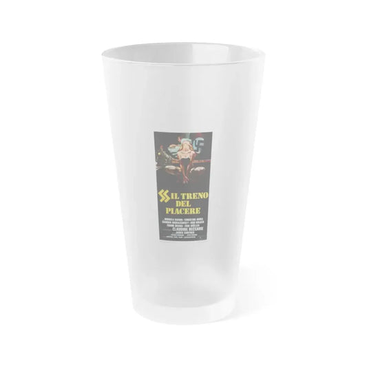 HELLTRAIN (SPECIAL TRAIN FOR HITLER) 1977 Movie Poster - Frosted Pint Glass 16oz 16oz Frosted - Go Mug Yourself