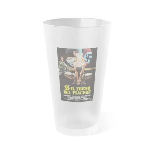 HELLTRAIN (SPECIAL TRAIN FOR HITLER) 2 1977 Movie Poster - Frosted Pint Glass 16oz 16oz Frosted - Go Mug Yourself