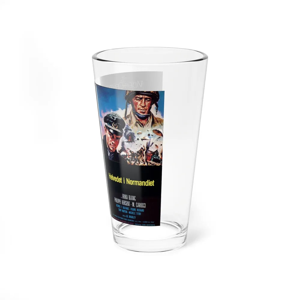 HELVEDET I NORMANDIET (VHS COVER) Pint Glass 16oz - Go Mug Yourself