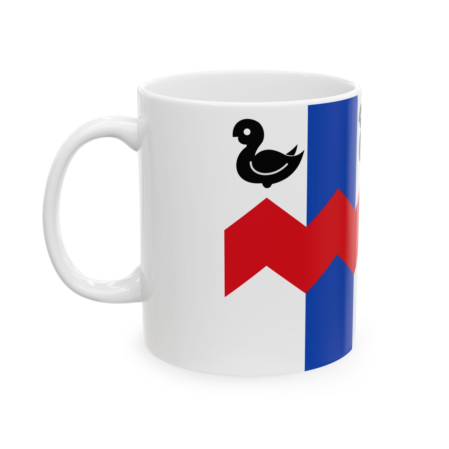Hemiksem vlag (Belgium) White Coffee Mug-Go Mug Yourself