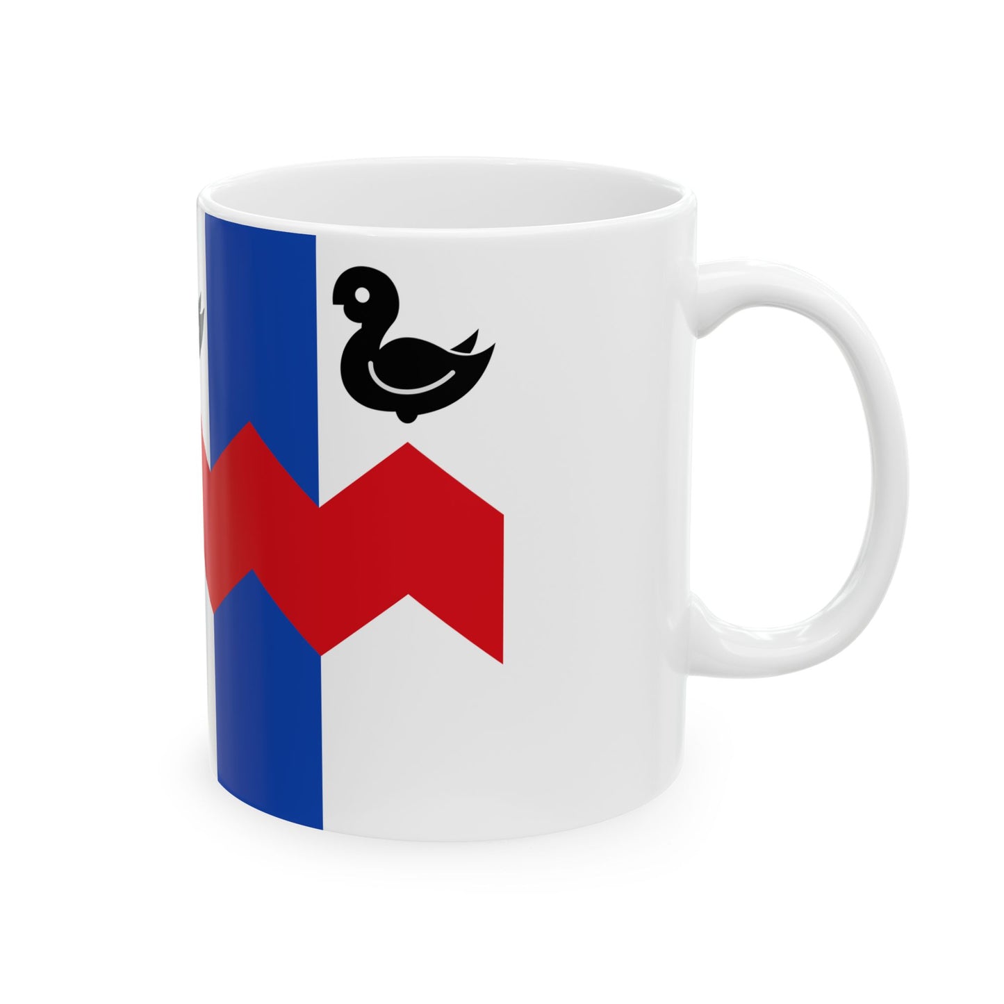 Hemiksem vlag (Belgium) White Coffee Mug-Go Mug Yourself