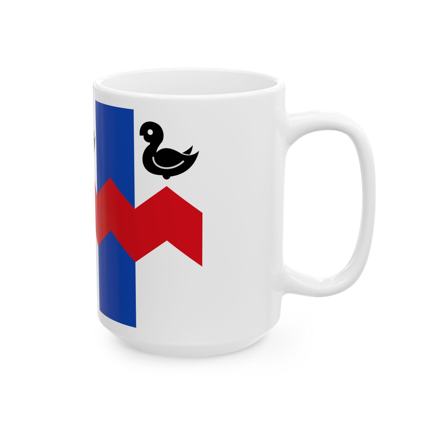 Hemiksem vlag (Belgium) White Coffee Mug-Go Mug Yourself