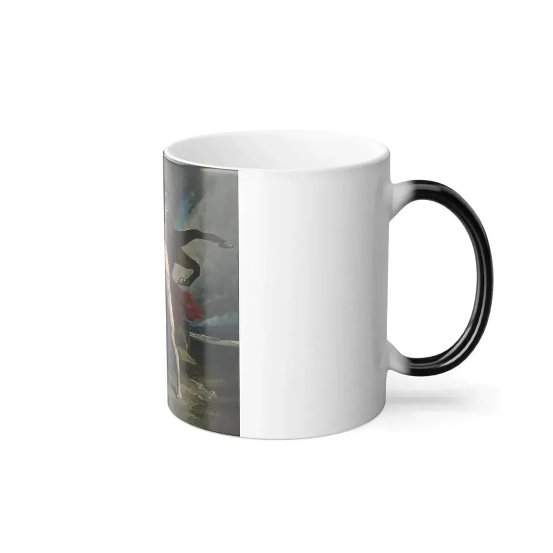 Henri Regnault (1843-1871) Automedon with the Horses of Achilles - Oil on Canvas 1868 - Color Changing Mug 11oz - Go Mug Yourself