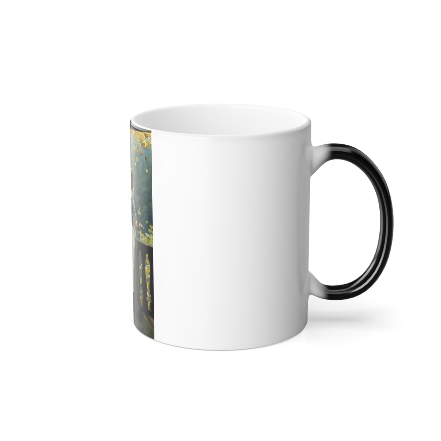Henrik C Nordenberg (1857-1928) The grape picker - Oil on Canvas - Color Changing Mug 11oz-Go Mug Yourself