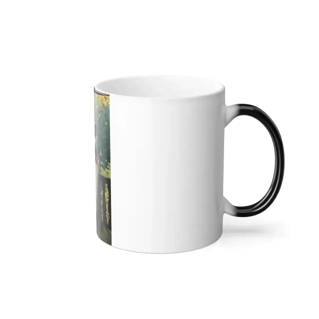 Henrik C Nordenberg (1857-1928) The grape picker - Oil on Canvas - Color Changing Mug 11oz - Go Mug Yourself