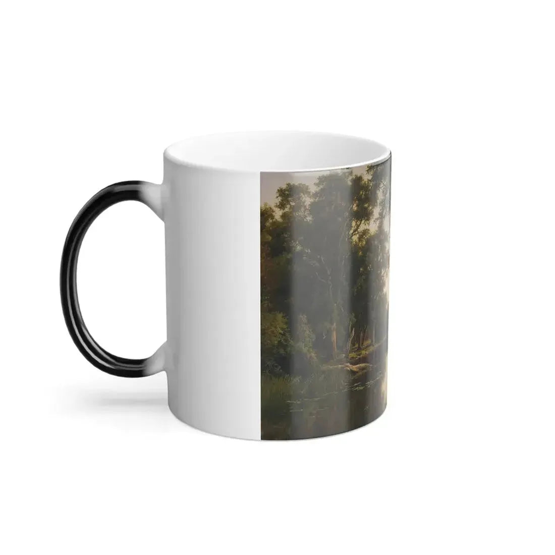 Henry James Johnstone (1835-1907) A billabong of the Goulburn, Victoria - Color Changing Mug 11oz - Go Mug Yourself