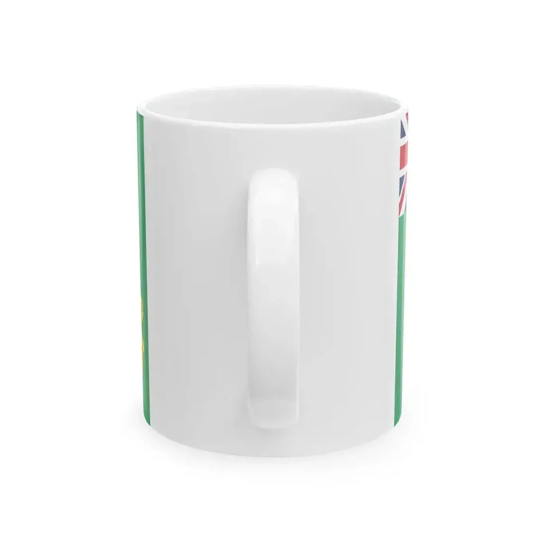 Henry Kelletts sledge flag (Ireland) White Coffee Mug - Go Mug Yourself