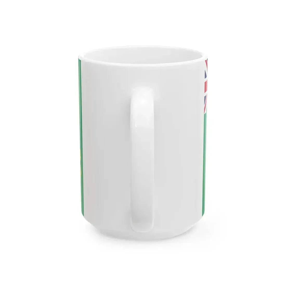 Henry Kelletts sledge flag (Ireland) White Coffee Mug - Go Mug Yourself