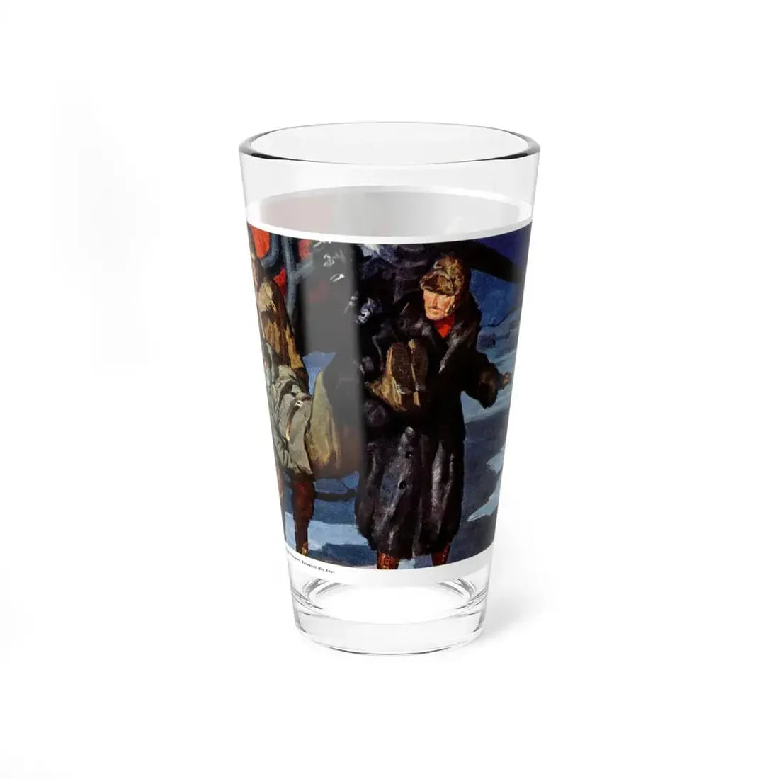 Her Voice Was Muffled, 1938 - Pint Glass 16oz - Go Mug Yourself