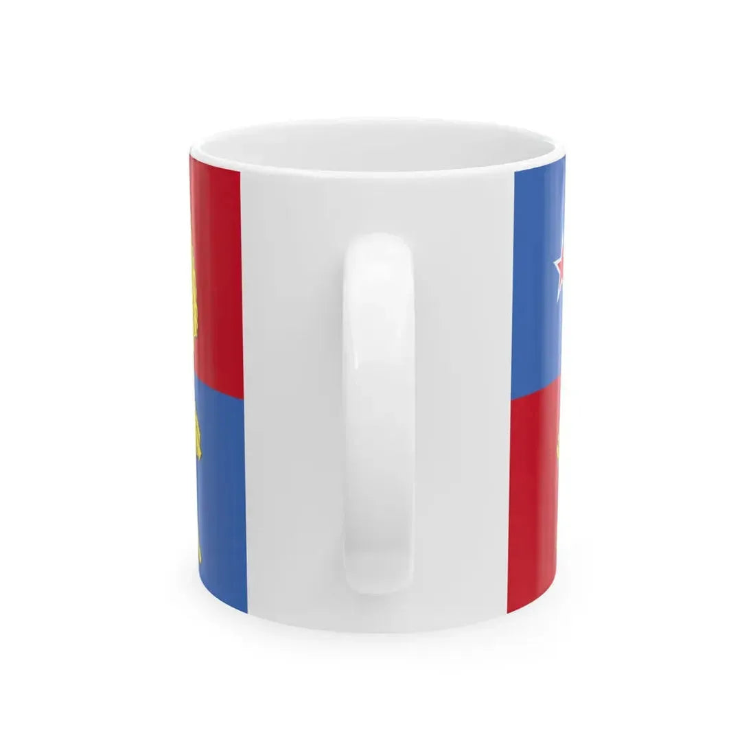 Heraldic banner of New Zealand (New Zealand) White Coffee Mug - Go Mug Yourself