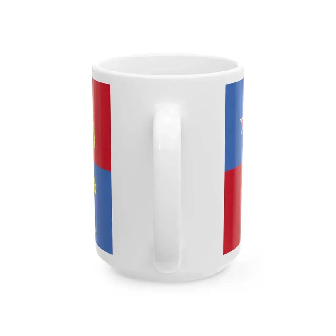 Heraldic banner of New Zealand (New Zealand) White Coffee Mug - Go Mug Yourself