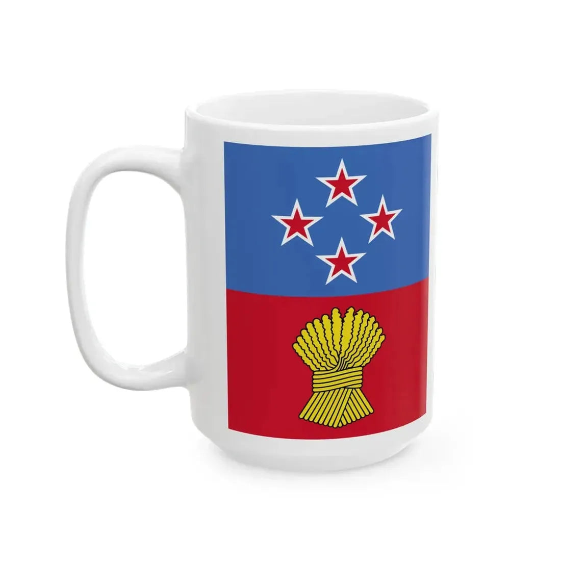 Heraldic banner of New Zealand (New Zealand) White Coffee Mug - Go Mug Yourself