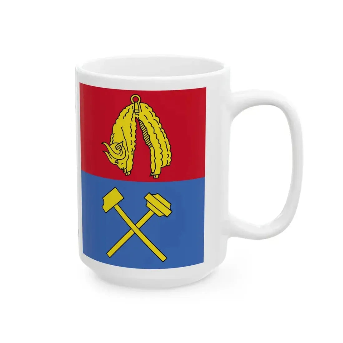Heraldic banner of New Zealand (New Zealand) White Coffee Mug - Go Mug Yourself