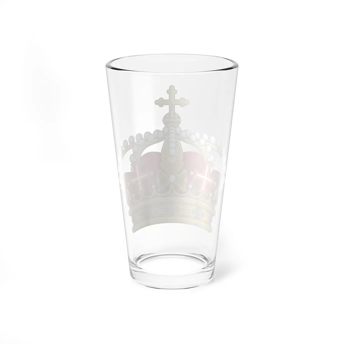 Heraldic Royal Crown of Italy (Italy) (Coat of Arms) Pint Glass 16oz - Go Mug Yourself