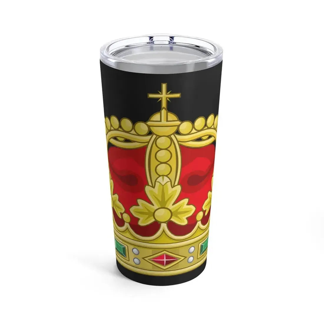 Heraldic Royal Crown of Portugal - Eight Arches - Tumbler 20oz 20oz - Go Mug Yourself