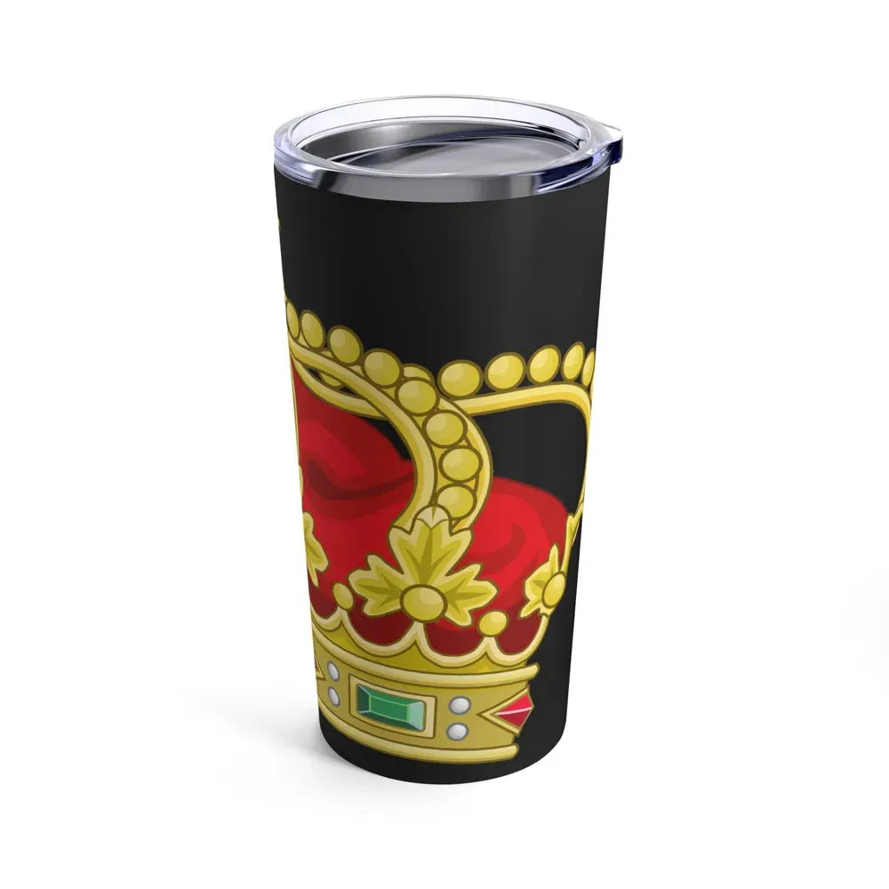 Heraldic Royal Crown of Portugal - Eight Arches - Tumbler 20oz - Go Mug Yourself