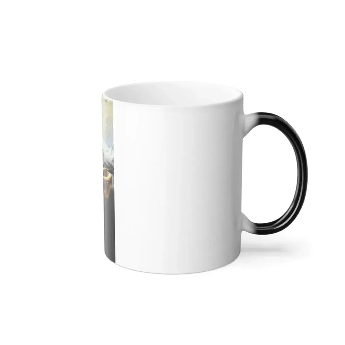 Herbert James Draper (1863-1920) Clyties of the Mist - oil on canvas 1912 - Color Changing Mug 11oz - Go Mug Yourself