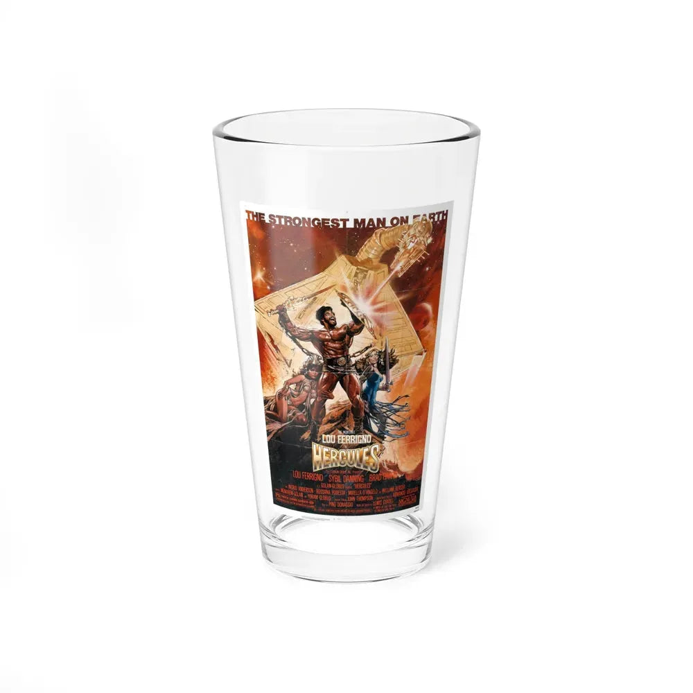 HERCULES 1983 Movie Poster - Pint Glass 16oz 16oz - Go Mug Yourself