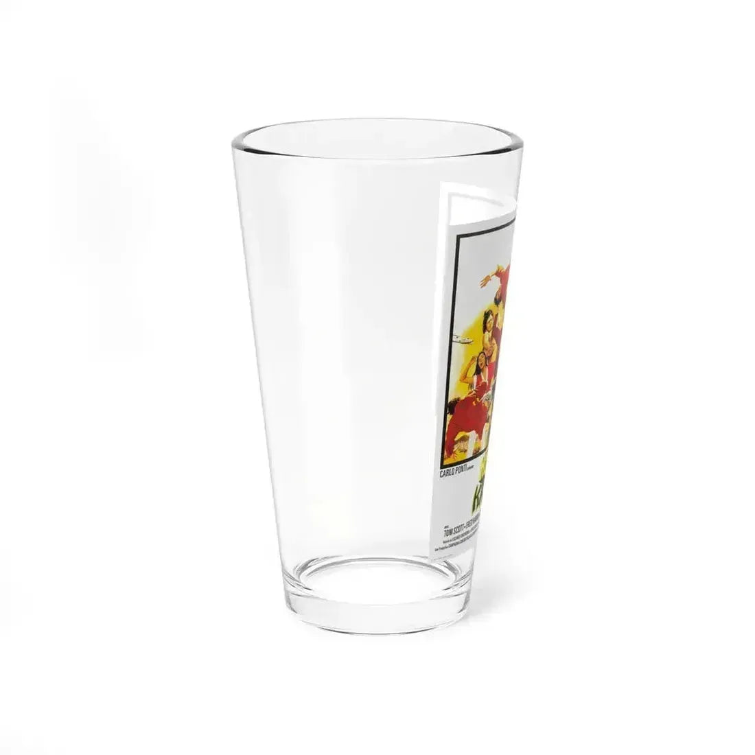 HERCULES AGAINST KARATE 1973 Movie Poster - Pint Glass 16oz - Go Mug Yourself